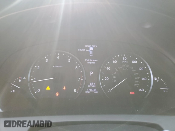 2013 Lexus LS 460 с VIN JTHCL5EF9D5016512, выставлен на аукционе Copart как лот 65181905 с пробегом 180 938 миль миль и Списание • Salvage title. История ставок и продаж доступна на DreamBid. Изображение 9.