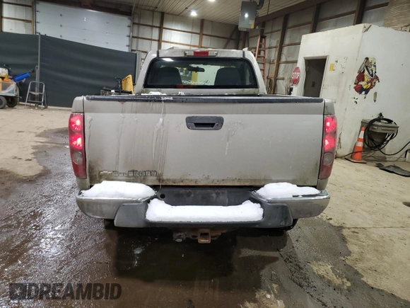 2006 Chevrolet Colorado 1LT z VIN 1GCDT146268269348, wystawiony jako Copart lot #55201055 z przebiegiem 110 251 mil mil oraz Szkoda całkowita • Salvage title. Historia ofert i sprzedaży dostępna na DreamBid. Obrazek 6.