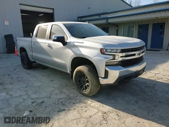 2020 Chevrolet Silverado 1500 LT with VIN 1GCPYDEK2LZ190442, listed as a Copart auction lot 46933745 with Not Provided miles and Salvage Title. Bid and sale history available at DreamBid. Image 10.