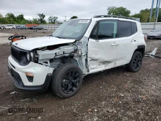 2023 Jeep Renegade Altitude z VIN ZACNJDE16PPP35515, wystawiony jako Copart lot #57641465 z przebiegiem 75 422 mil mil oraz Szkoda całkowita • Salvage title. Historia ofert i sprzedaży dostępna na DreamBid. Obrazek 1.