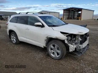 2015 Toyota Highlander Limited z VIN 5TDDKRFH2FS199751, wystawiony jako Copart lot #85231704 z przebiegiem 159 794 mil mil oraz Szkoda całkowita • Salvage title. Historia ofert i sprzedaży dostępna na DreamBid. Obrazek 4.