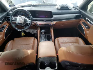2023 Kia Telluride SX Prestige X-Pro with VIN 5XYP5DGC6PG394325, listed as a Copart auction lot 45753175 with 23,376 mi miles and Salvage title. Bid and sale history available at DreamBid. Image 8.