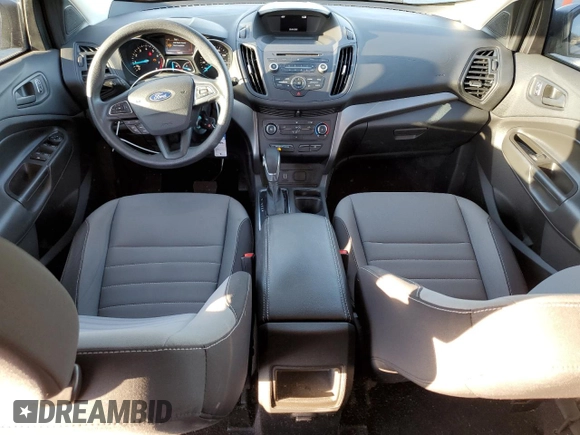 2018 Ford Escape S with VIN 1FMCU0F71JUB44345, listed as a Copart auction lot 47023335 with 40,849 mi miles and Salvage title. Bid and sale history available at DreamBid. Image 8.