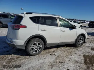 2017 Toyota RAV4 LE with VIN JTMZFREVXHJ721995, listed as a Copart auction lot 45951165 with 147,819 mi miles and Salvage Title. Bid and sale history available at carsss.com. Image 3.