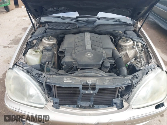 2001 Mercedes-Benz S 320/430/500 with VIN WDBNG70J31A161620, listed as a IAAI auction lot 41530784 with 134,673 mi miles and . Bid and sale history available at carsss.com. Image 10.