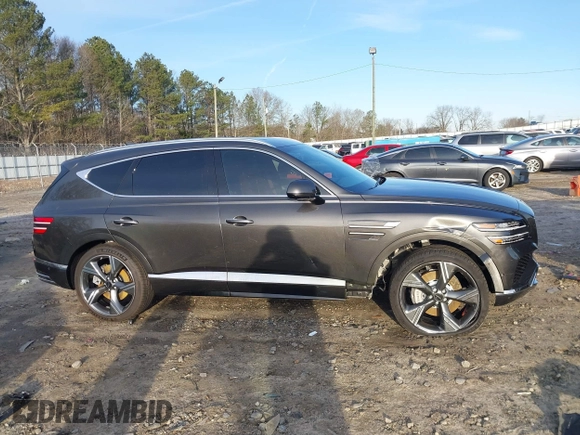 2025 Genesis GV80 Prestige with VIN KMUHEESC8SU222772, listed as a IAAI auction lot 41220766 with 3,528 mi miles and . Bid and sale history available at DreamBid. Image 14.