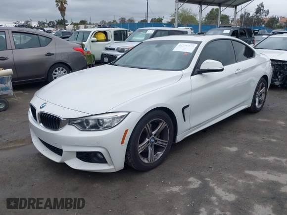 2015 BMW 4 Series 428i with VIN WBA3N7C58FK222925, listed as a IAAI auction lot 41776858 with 106,946 mi miles and . Bid and sale history available at carsss.com. Image 17.
