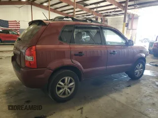 2009 Hyundai Tucson GLS with VIN KM8JM12BX9U972834, listed as a Copart auction lot 78595274 with 94,166 mi miles and Salvage Title. Bid and sale history available at carsss.com. Image 3.