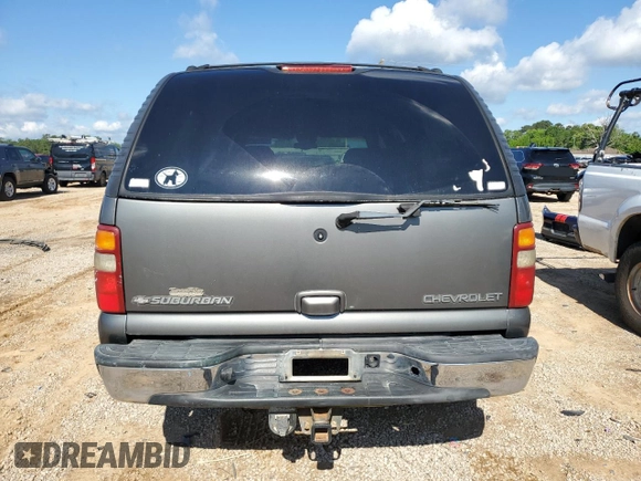 2002 Chevrolet Suburban LS с VIN 3GNEC16Z02G326802, выставлен на аукционе Copart как лот 56703835 с пробегом 139 480 миль миль и Списание • Salvage title. История ставок и продаж доступна на DreamBid. Изображение 6.