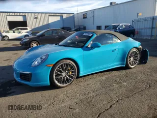 2017 Porsche 911 Carrera S with VIN WP0CB2A92HS156122, listed as a Copart auction lot 75320934 with 22,816 mi miles and Non repairable. Bid and sale history available at DreamBid. Image 1.