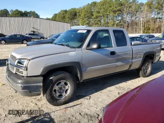 2004 Chevrolet Silverado 1500 Z71 with VIN 1GCEK19T34E322434, listed as a Copart auction lot 46658885 with 184,337 mi miles and Salvage Title. Bid and sale history available at DreamBid. Image 1.