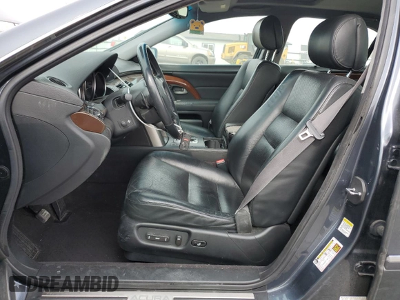 2007 Acura RL Technology with VIN JH4KB16637C003907, listed as a Copart auction lot 48901375 with 250,312 mi miles and Salvage title. Bid and sale history available at DreamBid. Image 7.