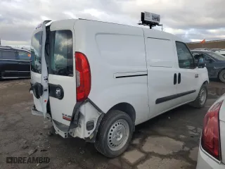2021 Ram ProMaster City Cargo Van Tradesman with VIN ZFBHRFAB2M6V35882, listed as a Copart auction lot 48037555 with 83,394 mi miles and Clean Title. Bid and sale history available at carsss.com. Image 3.