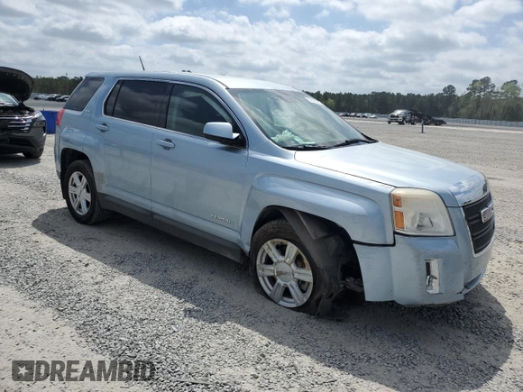 2014 GMC Terrain SLE with VIN 2GKALMEK4E6188408, listed as a Copart auction lot 51825045 with 166,097 mi miles and Salvage Title. Bid and sale history available at carsss.com. Image 4.