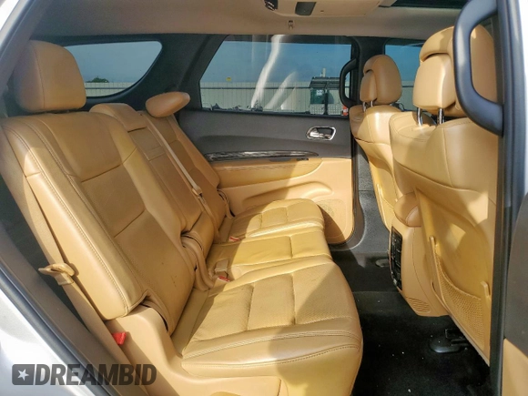 2012 Dodge Durango Citadel with VIN 1C4SDJET6CC240551, listed as a Copart auction lot 58664595 with 180,814 mi miles and Salvage title. Bid and sale history available at DreamBid. Image 11.