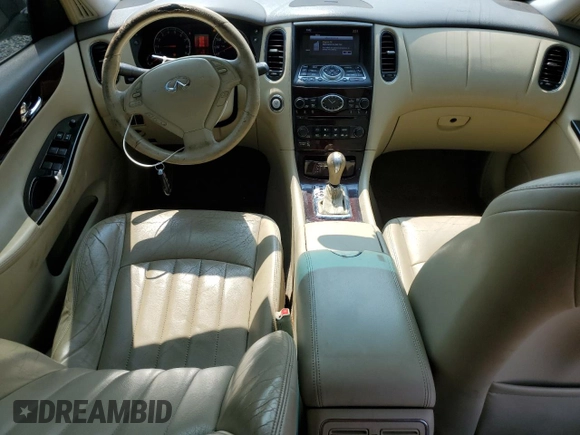 2010 Infiniti EX Journey with VIN JN1AJ0HR5AM756683, listed as a Copart auction lot 58924445 with 150,835 mi miles and Salvage title. Bid and sale history available at DreamBid. Image 8.