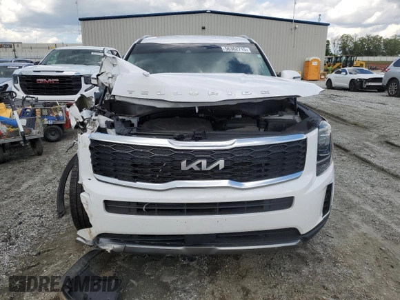 2022 Kia Telluride S with VIN 5XYP64HC7NG221406, listed as a Copart auction lot 56362715 with 50,398 mi miles and Salvage title. Bid and sale history available at DreamBid. Image 5.