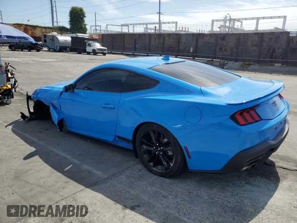 2024 Ford Mustang GT с VIN 1FA6P8CF1R5431389, выставлен на аукционе Copart как лот 57514355 с пробегом 13 913 миль миль и Списание • Salvage title. История ставок и продаж доступна на DreamBid. Изображение 2.