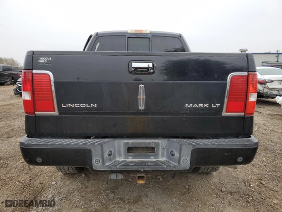 2008 Lincoln Mark LT with VIN 5LTPW18528FJ04949, listed as a Copart auction lot 89189885 with 160,970 mi miles and Salvage Title. Bid and sale history available at carsss.com. Image 6.