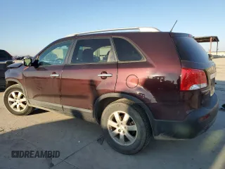 2013 Kia Sorento LX with VIN 5XYKT4A28DG327219, listed as a Copart auction lot 46298765 with 178,217 mi miles and Salvage Title. Bid and sale history available at carsss.com. Image 2.