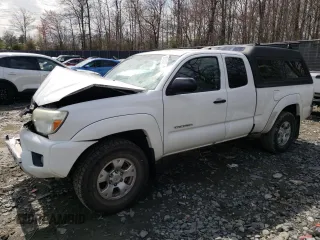 2012 Toyota Tacoma with VIN 5TFUU4EN6CX037146, listed as a Copart auction lot 50504935 with 87,166 mi miles and Salvage Title. Bid and sale history available at carsss.com. Image 1.