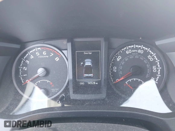 2023 Toyota Tacoma SR with VIN 3TYRX5GN9PT072800, listed as a IAAI auction lot 41622901 with 14,528 mi miles and . Bid and sale history available at DreamBid. Image 7.