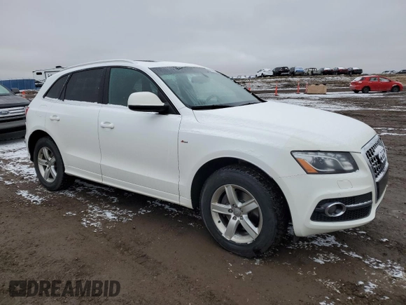 2010 Audi Q5 with VIN WA1MKCFP7AA074734, listed as a Copart auction lot 48619855 with 163,044 mi miles and Salvage title. Bid and sale history available at DreamBid. Image 4.