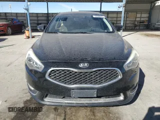 2015 Kia Cadenza Premium with VIN KNALN4D7XF5175734, listed as a Copart auction lot 46308575 with 109,387 mi miles and Salvage Title. Bid and sale history available at carsss.com. Image 5.