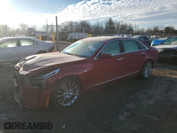 2019 Cadillac CT6 Luxury AWD with VIN 1G6KB5RS7KU141246, listed as a Copart auction lot 86879564 with Not provided miles and Salvage title. Bid and sale history available at DreamBid. Image 1.