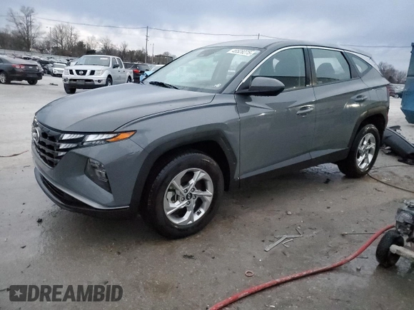 2024 Hyundai Tucson SE with VIN 5NMJACDE7RH432669, listed as a Copart auction lot 46528275 with 9,554 mi miles and Salvage Title. Bid and sale history available at carsss.com. Image 1.