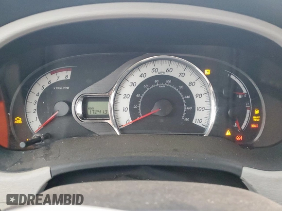 2011 Toyota Sienna SE with VIN 5TDXK3DC1BS058195, listed as a Copart auction lot 55395835 with 172,413 mi miles and Salvage title. Bid and sale history available at DreamBid. Image 9.