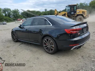 2018 Audi S4 Premium Plus with VIN WAUB4AF44JA002100, listed as a Copart auction lot 68661994 with 82,996 mi miles and Salvage Title. Bid and sale history available at carsss.com. Image 2.