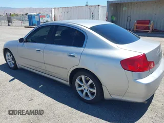 2005 Infiniti G35 z VIN JNKCV51E25M217571, wystawiony jako IAAI lot #42243077 z przebiegiem 135 164 mil mil oraz . Historia ofert i sprzedaży dostępna na DreamBid. Obrazek 3.