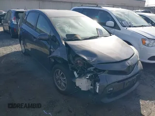 2017 Toyota Prius v Two with VIN JTDZN3EU6HJ057203, listed as a IAAI auction lot 41544512 with 116,663 mi miles. Bid and sale history available at carsss.com. Image 1.
