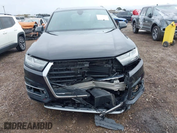 2017 Audi Q7 Premium Plus with VIN WA1LAAF71HD023838, listed as a IAAI auction lot 41924707 with 107,785 mi miles. Bid and sale history available at carsss.com. Image 13.