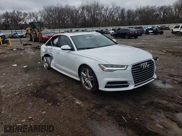 2016 Audi A6 2.0T Premium Plus with VIN WAUGFAFC4GN057364, listed as a Copart auction lot 44379693 with 50,968 mi miles. Bid and sale history available at carsss.com. Image 11.