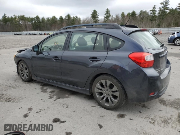 2014 Subaru Impreza Special Sports Premium with VIN JF1GPAL69E8289202, listed as a Copart auction lot 53635015 with 108,161 mi miles and Salvage title. Bid and sale history available at DreamBid. Image 2.