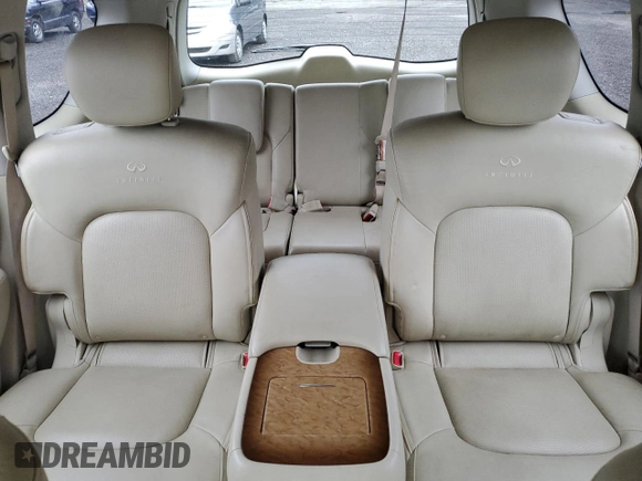 2012 Infiniti QX56 7-passenger z VIN JN8AZ2NE6C9021661, wystawiony jako Copart lot #54956795 z przebiegiem 106 037 mil mil oraz Tytuł czysty. Historia ofert i sprzedaży dostępna na DreamBid. Obrazek 10.