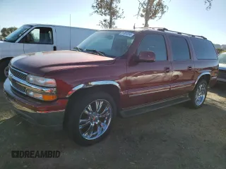 2002 Chevrolet Suburban LT with VIN 1GNEC16T02J218707, listed as a Copart auction lot 81351814 with 114,271 mi miles and Salvage Title. Bid and sale history available at carsss.com. Image 1.