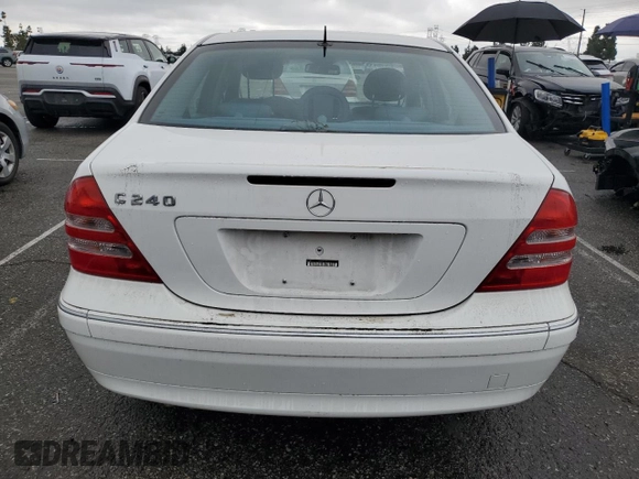 2001 Mercedes-Benz C 230/260/280/320 z VIN WDBRF61J71F094732, wystawiony jako Copart lot #50448475 z przebiegiem 39 911 mil mil oraz Czysty tytuł • Clean title. Historia ofert i sprzedaży dostępna na DreamBid. Obrazek 6.