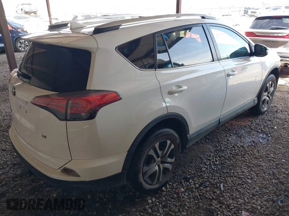 2016 Toyota RAV4 LE with VIN 2T3ZFREV1GW236564, listed as a IAAI auction lot 41823339 with 160,505 mi miles. Bid and sale history available at carsss.com. Image 4.