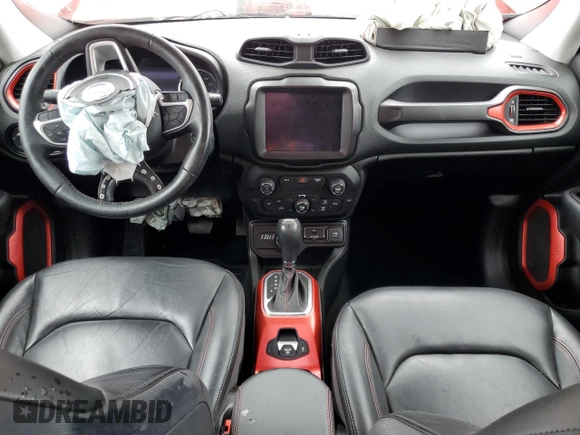 2018 Jeep Renegade Trailhawk with VIN ZACCJBCBXJPG96008, listed as a Copart auction lot 56657785 with 46,560 mi miles and Salvage title. Bid and sale history available at DreamBid. Image 8.