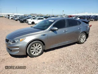 2017 Kia Optima LX with VIN 5XXGT4L3XHG170993, listed as a Copart auction lot 54213385 with 110,511 mi miles and Salvage title. Bid and sale history available at DreamBid. Image 1.