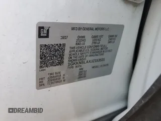 2018 GMC Acadia SLE with VIN 1GKKNSLAXJZ153531, listed as a Copart auction lot 82552974 with 126,986 mi miles and Salvage Title. Bid and sale history available at DreamBid. Image 13.