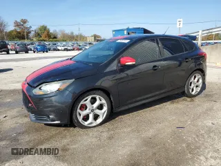 2014 Ford Focus ST with VIN 1FADP3L98EL459538, listed as a Copart auction lot 76682344 with 168,273 mi miles and Non Repairable. Bid and sale history available at carsss.com. Image 1.