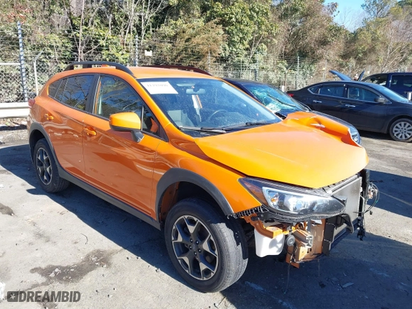 2019 Subaru Crosstrek Premium with VIN JF2GTACC6K9299074, listed as a IAAI auction lot 41292090 with 57,927 mi miles. Bid and sale history available at carsss.com. Image 1.