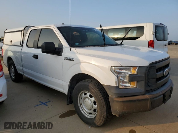 2017 Ford F-150 XL with VIN 1FTEX1C80HKE24030, listed as a Copart auction lot 48968435 with 175,104 mi miles and Clean Title. Bid and sale history available at carsss.com. Image 4.