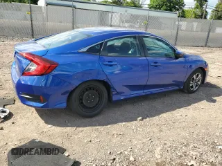 2018 Honda Civic LX with VIN 2HGFC2F57JH607611, listed as a Copart auction lot 56110745 with 39,572 mi miles and Salvage Title. Bid and sale history available at DreamBid. Image 3.