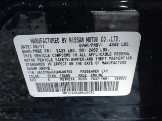 2011 Infiniti G37 x with VIN JN1CV6AR4BM409762, listed as a IAAI auction lot 41718285 with 119,213 mi miles and . Bid and sale history available at carsss.com. Image 9.