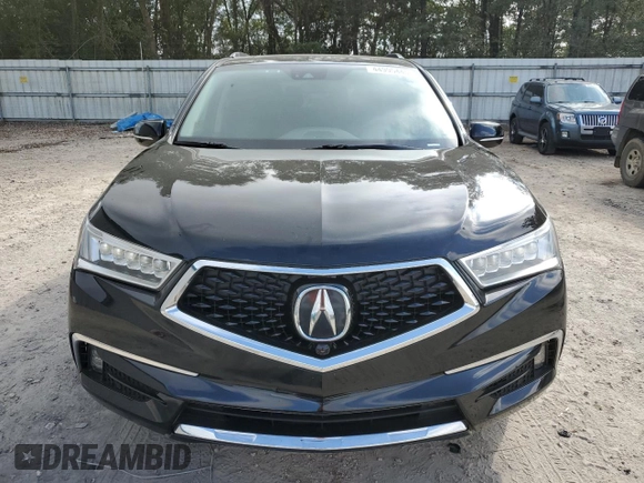 2020 Acura MDX w/Advance Pkg with VIN 5J8YD4H85LL020158, listed as a Copart auction lot 44995445 with 48,593 mi miles and Salvage Title. Bid and sale history available at carsss.com. Image 5.